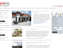 Tablet Screenshot of immo-stuttgart.de